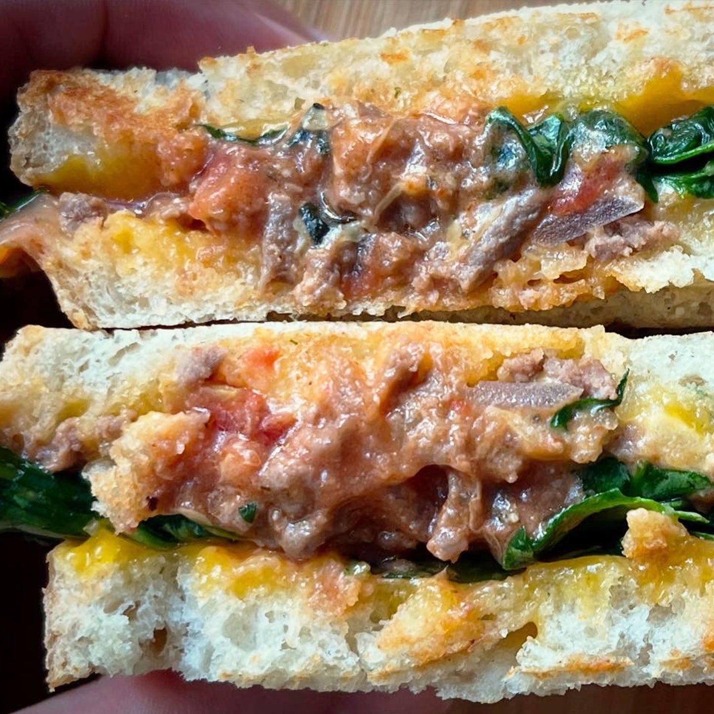 Gourmet Sloppy "Joseph" Panini
