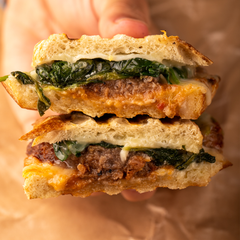 Vegetarian Beyond Truffle Burger
