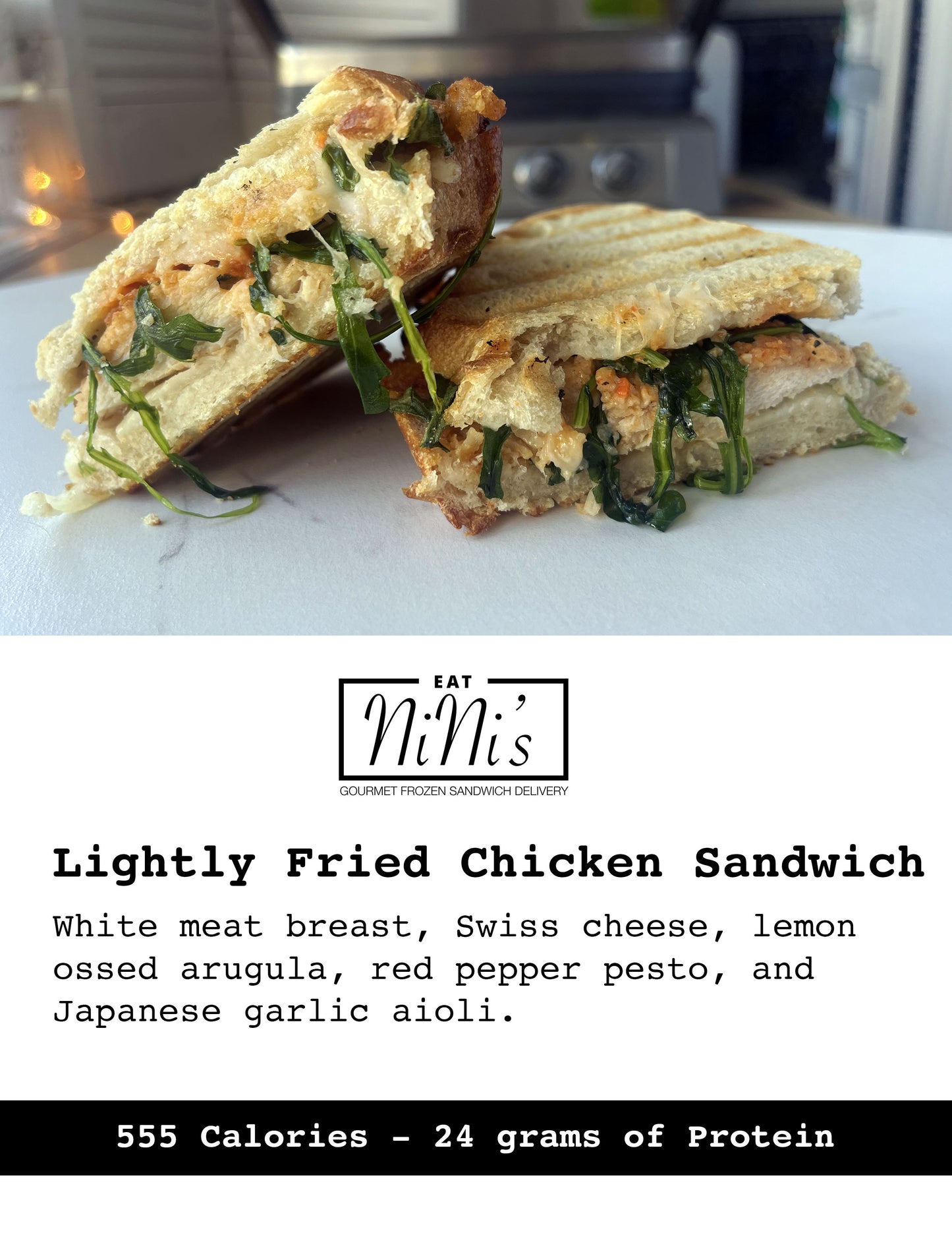 Fried Chicken Panini