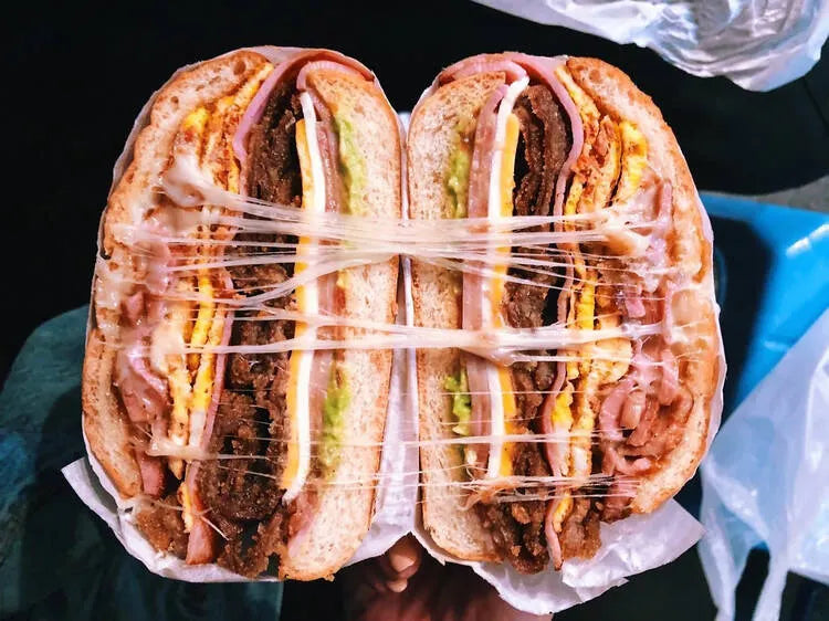 Meat Stuffed Breakfast Torta