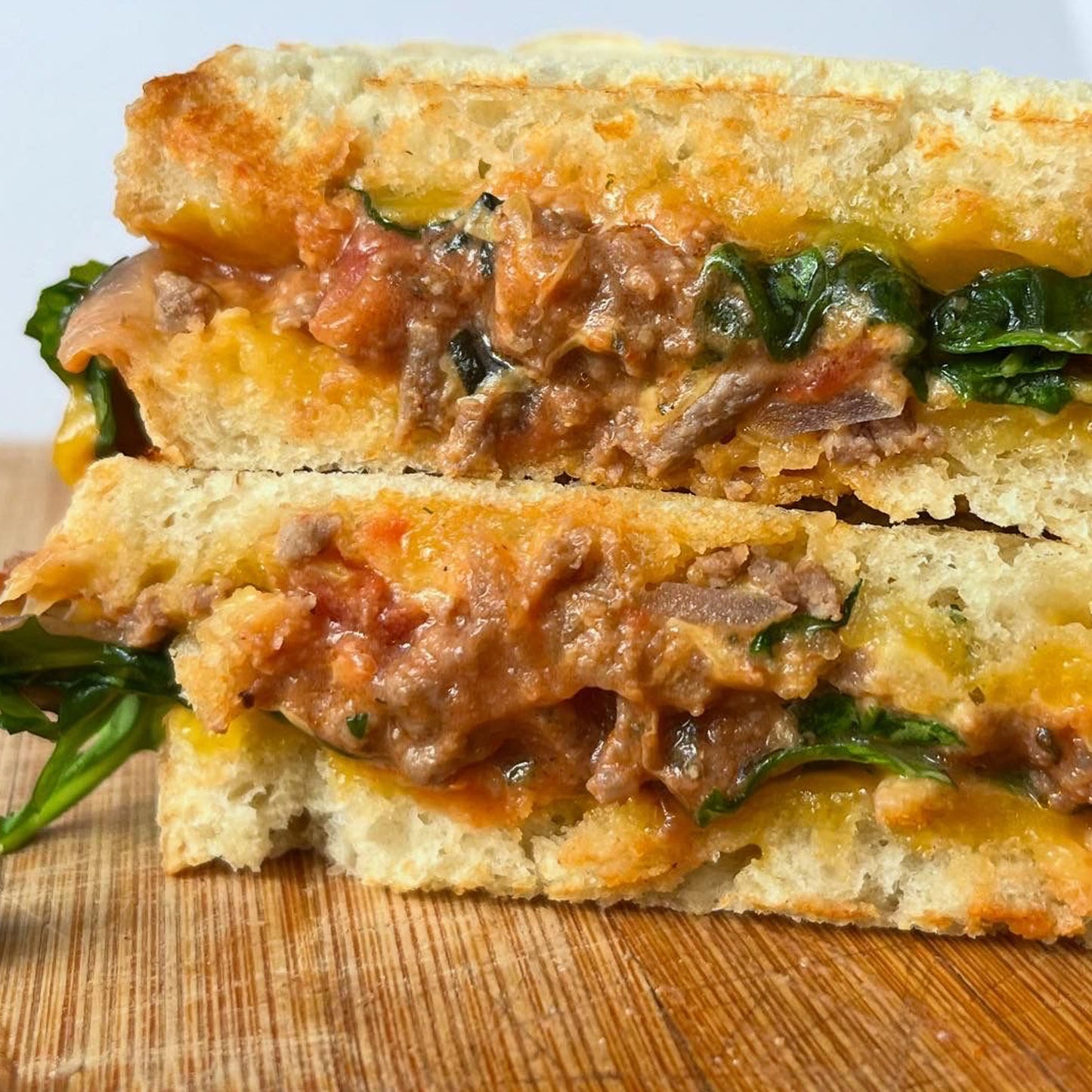 Gourmet Sloppy "Joseph" Panini