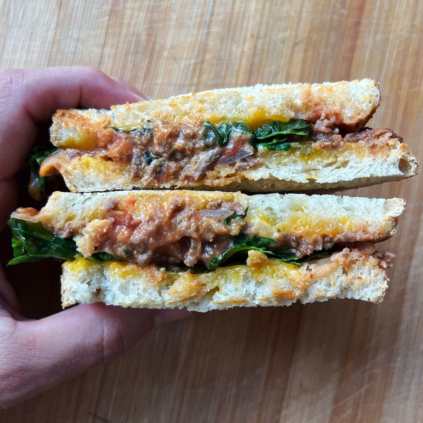 Gourmet Sloppy "Joseph" Panini
